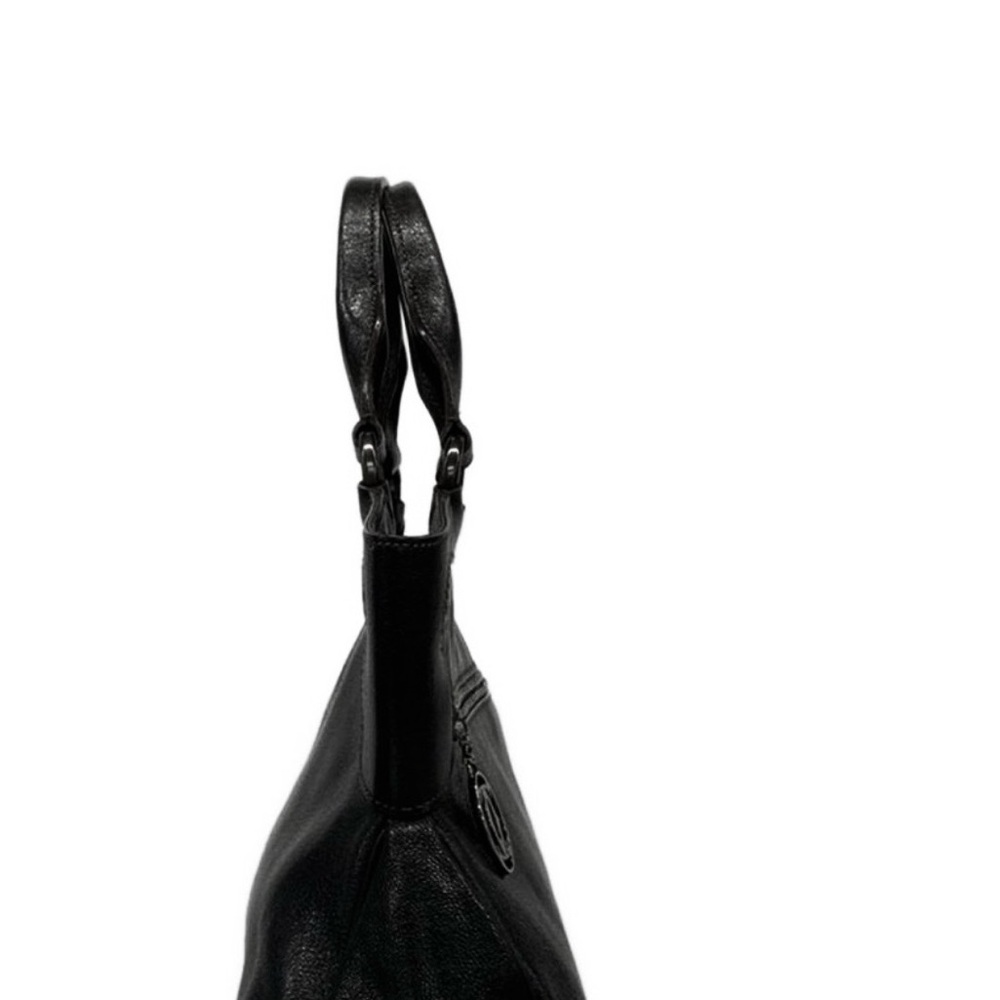 Cartier Black Leather Structured Tote with Perforated Logo - Picture 3 of 11